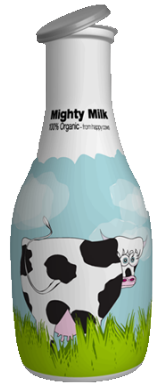 milk bottle
